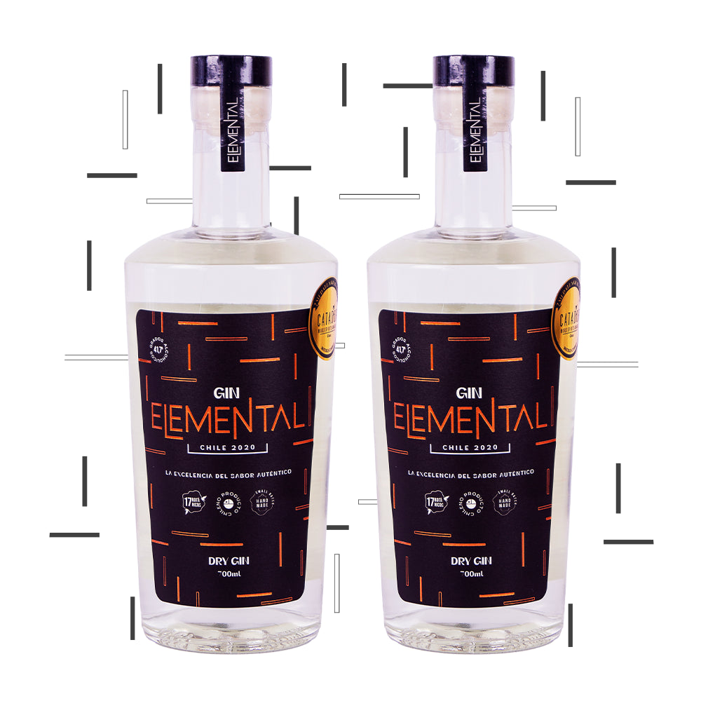 Pack Doble Gin Elemental Dry
