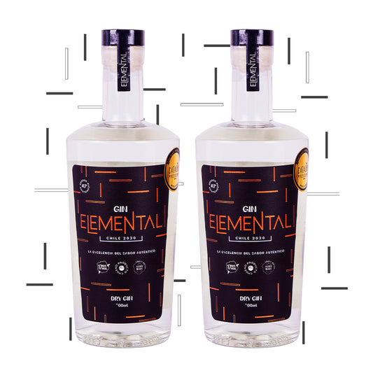 Pack Doble Gin Elemental Dry