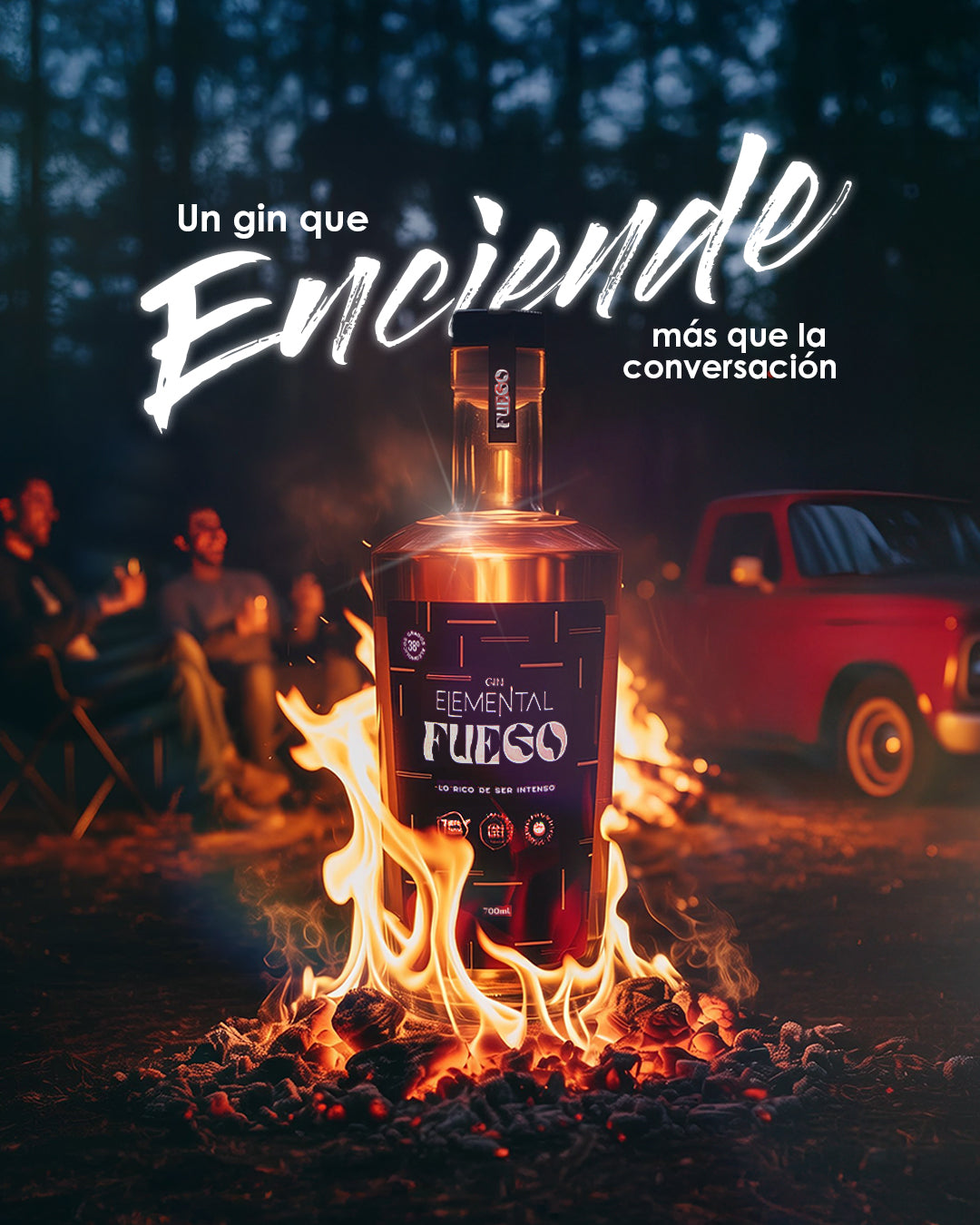 Una Aventura con Gin Elemental Fuego